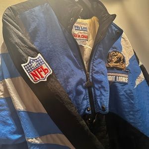 Detroit Lions vintage 90s APEX ONE Proline winter coat